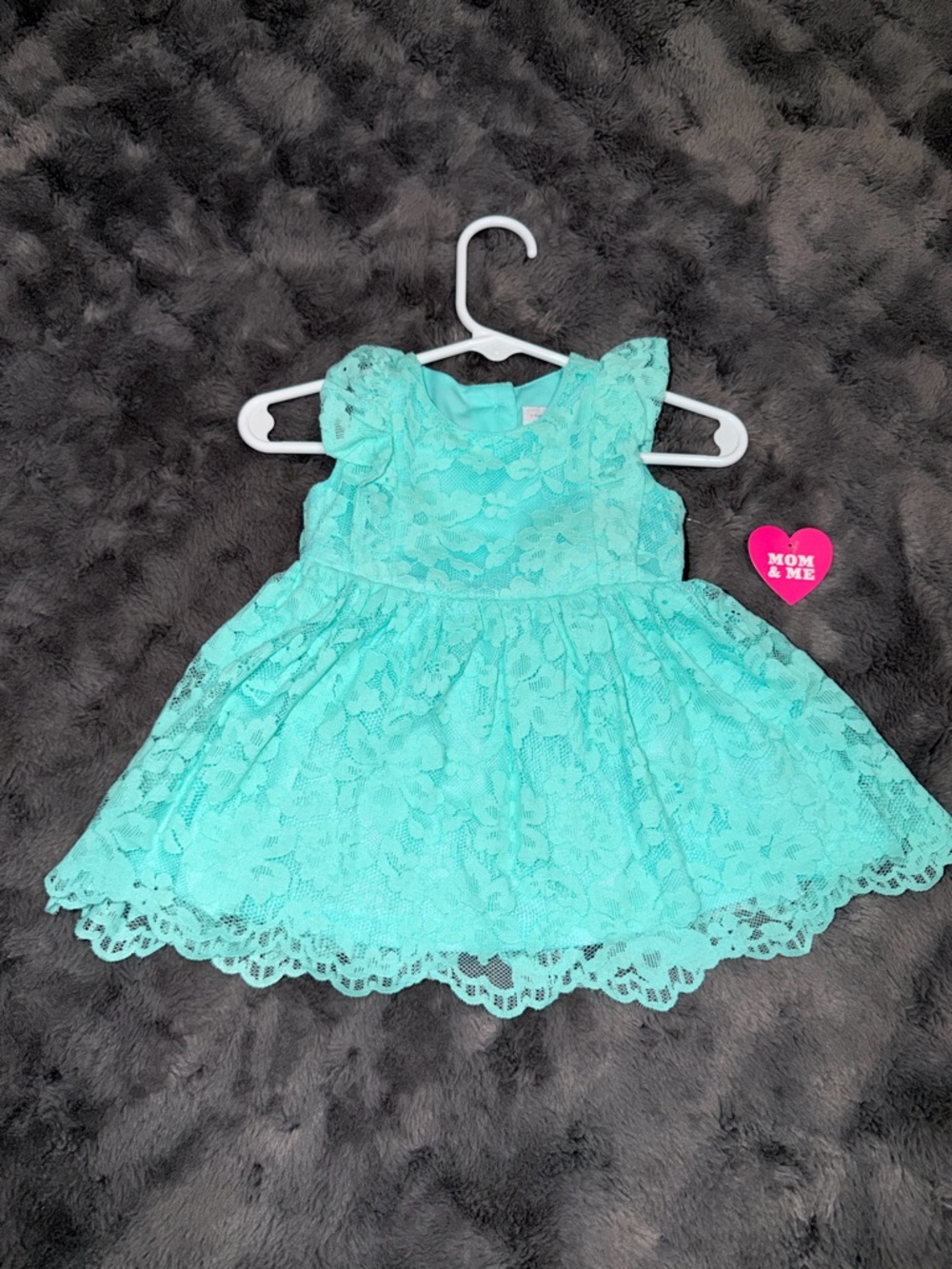 The Children's Place Mint Lace Dress